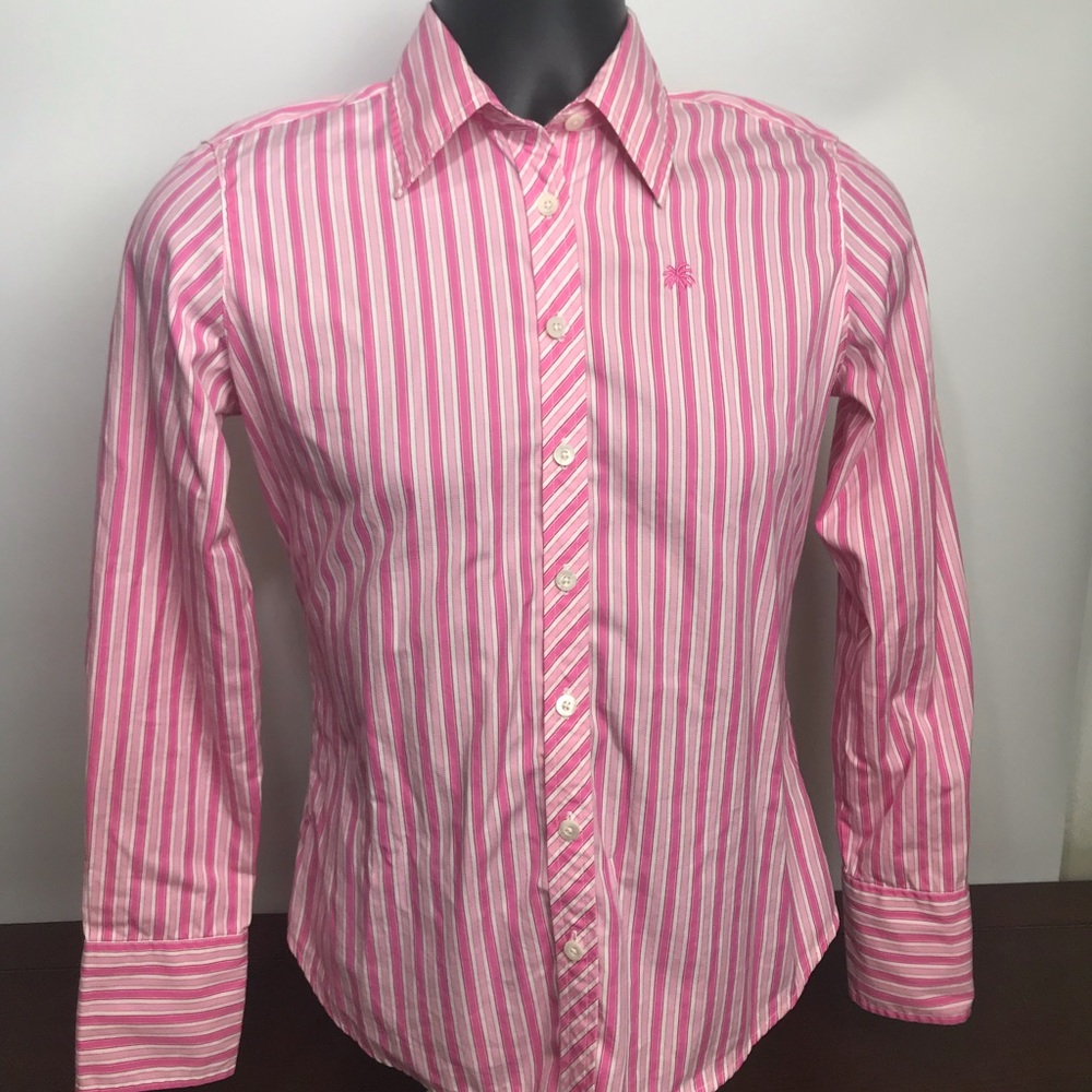 LILLY PULITZER🌴BUTTON-UP LONG SLEEVE